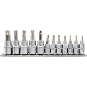 YATO Torx bitek nyílással, készlet, 12 darab (CrV 6150) YT-04332 kép