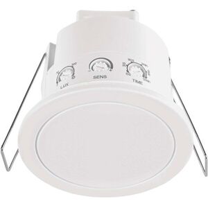 EMOS mikrohullámú jelenlétérzékelő, IP20, 24GHz, 2000W, fehér, 6m hatótáv kép
