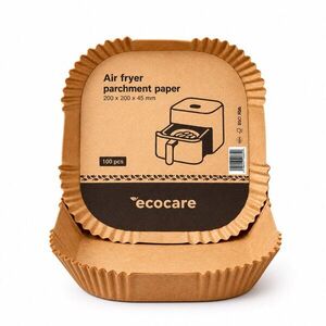 Ecocare forma forrólevegős fritőzbe, 20 × 20 × 4, 5 cm, 100 db kép