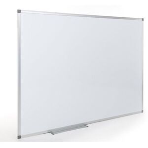 EUROSUPPLIES Tábla, fehér, alumínium kerettel, 120×90 cm kép