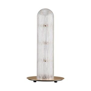 Sárgaréz színű fém LED asztali lámpa üveg búrával (magasság 40 cm) Gloree – Nova Luce kép