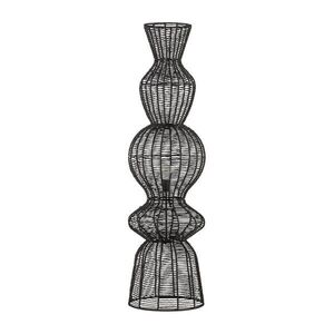 Matt fekete kötél állólámpa (magasság 136 cm) Breena – Nova Luce kép