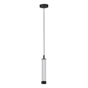 Matt fekete alumínium LED dimmelhető függőlámpa üveg búrával ø 6, 5 cm Glovia – Nova Luce kép