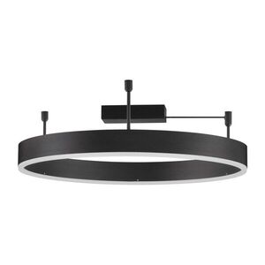 Matt fekete alumínium LED dimmelhető mennyezeti lámpa Motif – Nova Luce kép