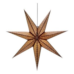 Glitter barna karácsonyi függő fénydekoráció, hosszúság 75 cm - Markslöjd kép