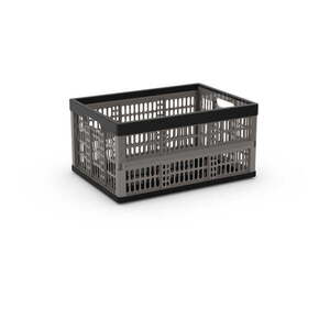Szürke műanyag tárolódoboz 47, 5x34, 5x23, 5 cm Folding Crate – KIS kép