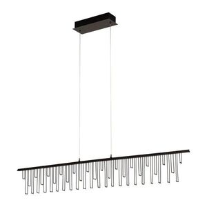 Fényes ezüstszínű alumínium LED dimmelhető függőlámpa Stellar – Nova Luce kép