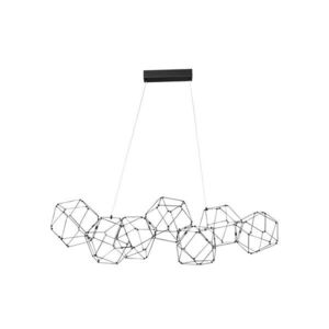 Fekete alumínium LED függőlámpa Nebula – Nova Luce kép