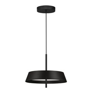 Matt fekete alumínium LED dimmelhető függőlámpa ø 45 cm Velio – Nova Luce kép