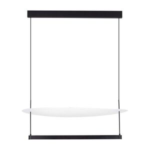 Fehér-matt fekete alumínium LED dimmelhető függőlámpa ø 80 cm Diona – Nova Luce kép