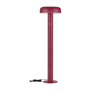 Borvörös fém LED dimmelhető állólámpa (magasság 142 cm) Noelia – Nova Luce kép