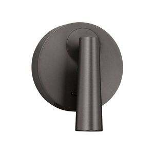 Szürke alumínium LED spotlámpa hajlítható szerkezettel 7x10 cm Tico – Nova Luce kép