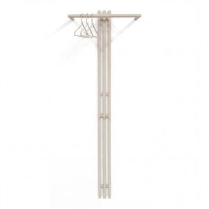 Szürkésbarna acél fali fogas 65 cm Senza – Spinder Design kép