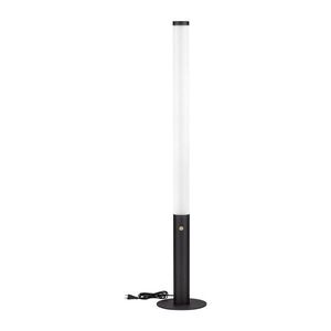 Matt fekete acél LED dimmelhető állólámpa akrilüveg búrával (magasság 141 cm) Glaze – Nova Luce kép