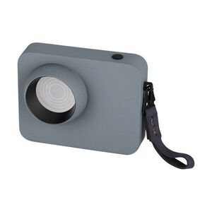 Szürkéskék fém LED dimmelhető asztali lámpa (magasság 11 cm) Kedros – Nova Luce kép