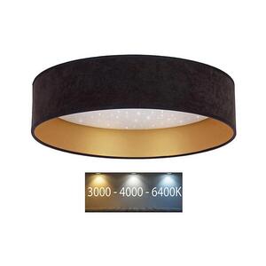 BRILAGI - LED Mennyezeti lámpa VELVET STAR LED/24W/230V á. 40 cm fekete/arany kép
