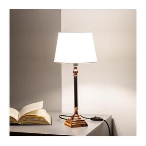 BRILAGI - CERIA asztali lámpa 1xE14/40W/230V átm. 20, 5 cm fekete/rézszínű/fehér 1xEG49626+1xEG781029 kép