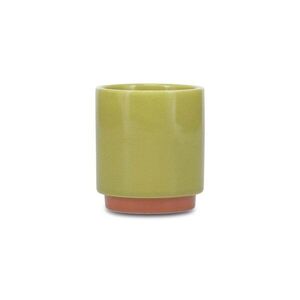 Zöld-narancssárga kőedény csésze 270 ml Duo – ONA kép