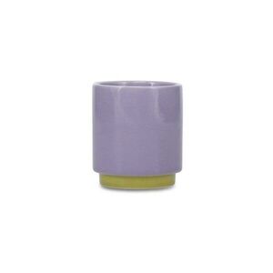 Zöld-lila kőedény csésze 130 ml Duo – ONA kép