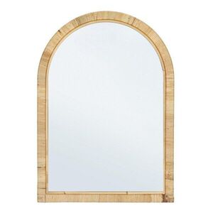 Fali tükör rattan kerettel 50x70 cm Hakima – Bizzotto kép