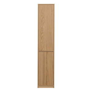 Natúr színű moduláris szekrény tölgyfa dekorral 40x199 cm Modulair – vtwonen kép