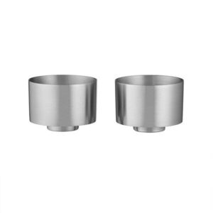 Ezüstszínű rozsdamentes acél duplafalú csésze szett 2 db-os Makoto Steel – Blomus kép