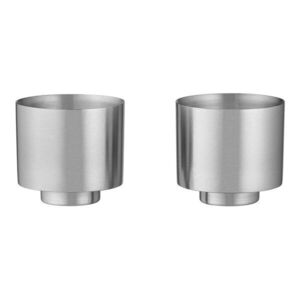 Ezüstszínű rozsdamentes acél duplafalú csésze szett 2 db-os Makoto Steel – Blomus kép