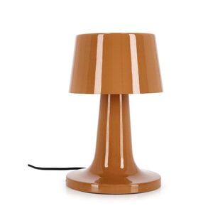 Narancssárga fém LED asztali lámpa fém búrával (magasság 51 cm) Turner – Bizzotto kép