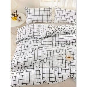 Fekete egyszemélyes ágyneműhuzat 200x140 cm Pled – Mijolnir kép