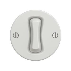 Reblig - Retro keresztkapcsoló keret nélkül, 7-es, kerámiafehér K/V1/7 kép
