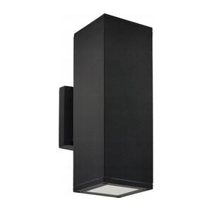 SmartLED Kültéri fali lámpatest 2xGU10/35W/230V IP54 fekete 5937 kép