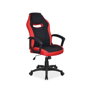 Camaro forgószék fekete/piros szövet (TILT) kép
