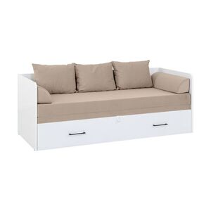 Tetrix LOZ/80/160_KPL ágy Modone 9702/ fényes fehér kép