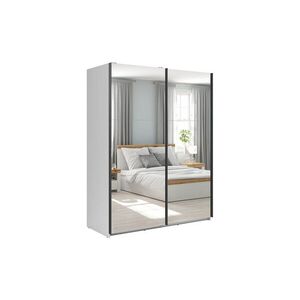 Tetrix SZF/153/M gardrób szekrény fényes fehér kép