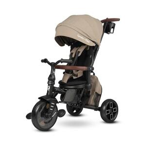 QPlay - Gyermek tricikli 7 az 1-ben COMFO MAX barna T70-coffee kép