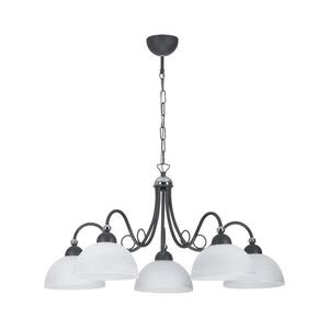 Jupiter 1491 - Csillár láncon SAGA 5xE27/60W/230V 1491 kép