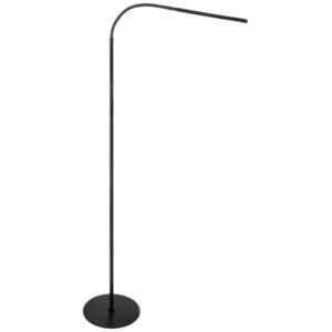 Izoxis 26885 LED állólámpa 180 cm, dimmelhető, távirányítóval, fekete szín kép
