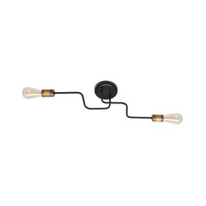 Csillár TUBE 2xE27/15W/230V P-1924/2 BK+AB kép