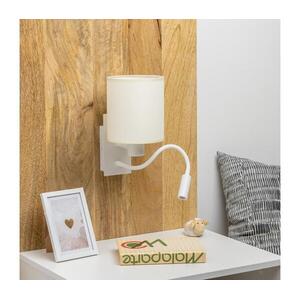 BRILAGI - LED Fali lámpa NUBILA 1xE27/25W/230V + LED/3W fehér/krémes BG1559+BG1585 kép