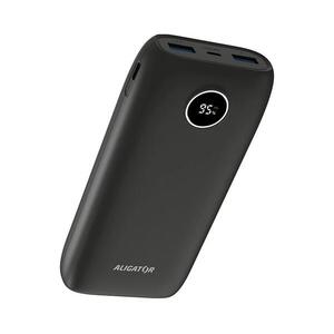 Aligator PBPD20BK - Power bank LCD-kijelzővel PD 20000 mAh/20W/3, 7V fekete PBPD20BK kép