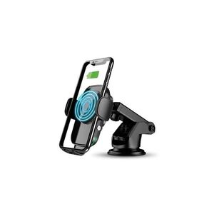 Aligator HAK2 - Automatikusan záródó autós telefontartó vezeték nélküli töltéssel, fekete HAK2 kép