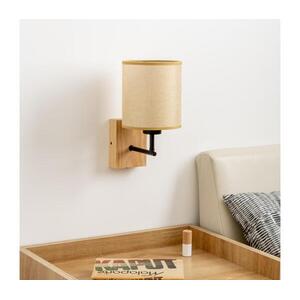 BRILAGI - Fali lámpa NUBILA WOOD 1xE27/25W/230V tölgy/világosbarna BG1561+BG1584 kép