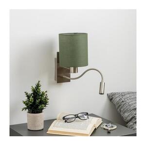 BRILAGI - LED Fali lámpa NUBILA 1xE27/25W/230V + LED/3W króm/zöld BG1556+BG1576 kép