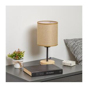 BRILAGI - Asztali lámpa NUBILA WOOD 1xE27/25W/230V tölgy/világosbarna BG1567+BG1584 kép