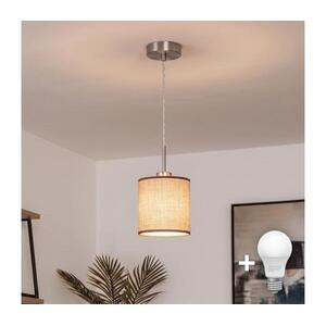 BRILAGI - LED függőlámpa kábelen NUBILA 1xE27/60W/230V átm. 14 cm barna EG32515+BG1583 kép