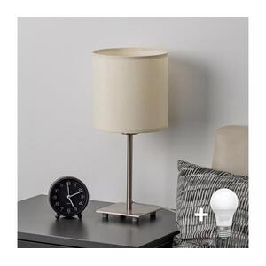 BRILAGI - NUBILA LED asztali lámpa 1xE27/60W/230V krémszínű EG32509+BG1585 kép
