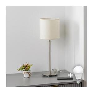 BRILAGI - LED asztali lámpa NUBILA 1xE27/60W/230V krémszínű EG32512+BG1585 kép