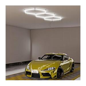 SmartLED LED mennyezeti lámpatest HEXAGON LED/128W/85-265V 6000K 248x97 cm CRI 90 IP54 fehér 5433 kép