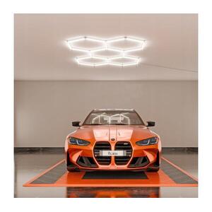SmartLED LED Stm mennyezeti lámpatest HEXAGON LED/192W/85-265V 5000K CRI 90 IP54 fehér 5420 kép