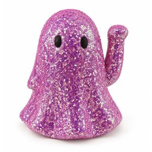 HALLOWEEN integető szellem csillámos 14 cm kép